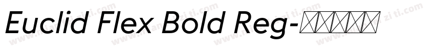 Euclid Flex Bold Reg字体转换